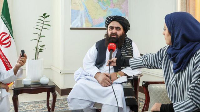 وزیر خارجه طالبان در تهران 