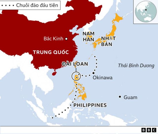 Trung Quốc Lần Nữa Tập Trận Quanh Đài Loan Bbc News Tiếng Việt