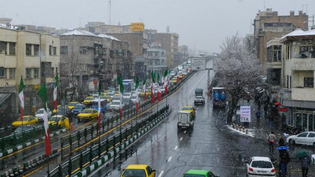 خیابانی در تهران
