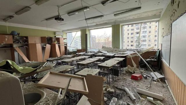 Наслідки обстрілу у Львові