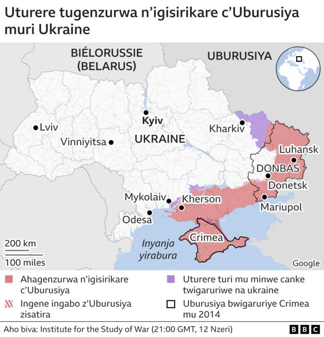 Ni gute drones za 'kamikaze' zikoreshwa na Russia muri Ukraine? - BBC News  Gahuza