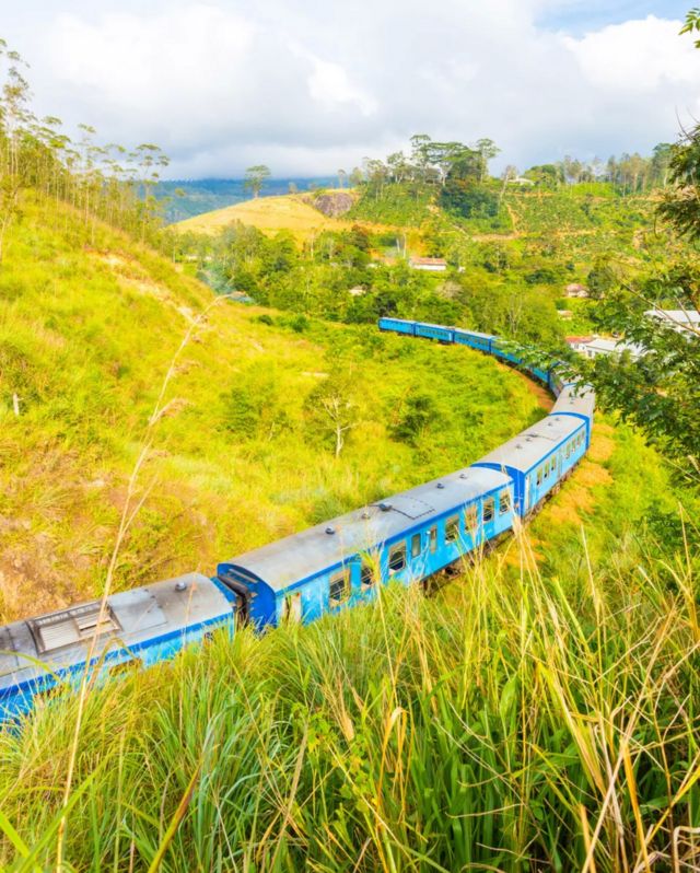 The spiral track at Demodara Loop is said to have been inspired by a worker tying and re-tying his turban