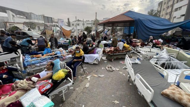 Caos no Hospital Al-Shifa