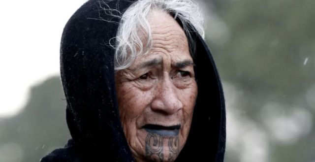 Maori kadını