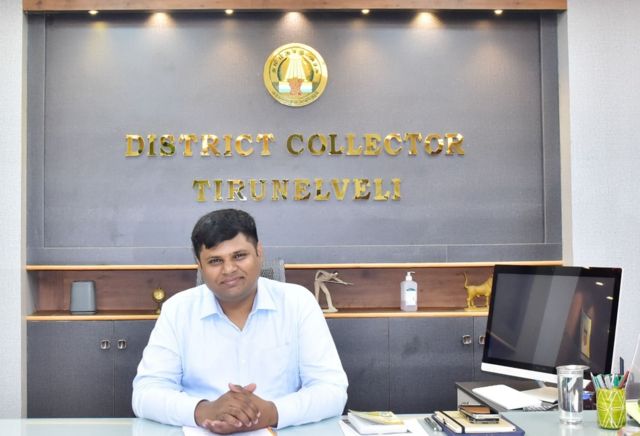 மாவட்ட ஆட்சியர் கார்த்திகேயன்