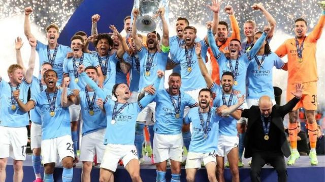 Manchester City ta sanar da cin ribar kasuwanci - BBC News Hausa