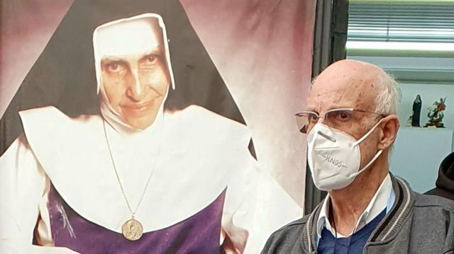 Padre Júlio na Paróquia São Miguel Arcanjo, no Belém, na zona leste de SP