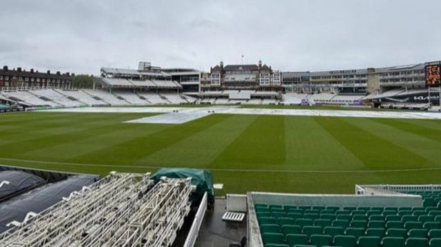 The Oval with covers on