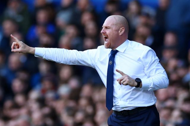 Sean Dyche in a suit