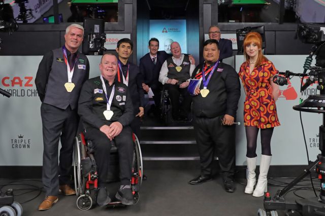 Gold medallists from the World Abilitysport Games