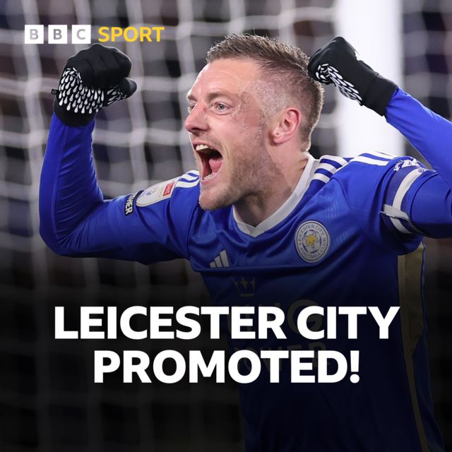 Leicester City promoted
