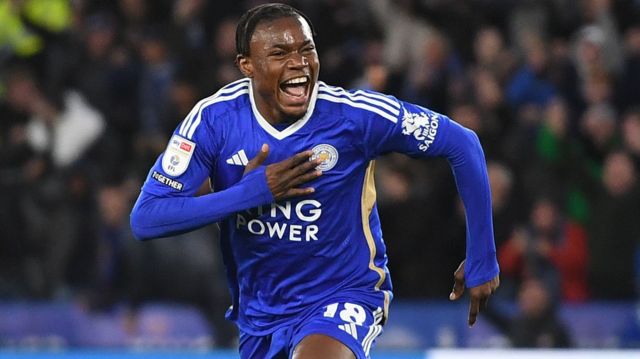 Leicester City forward Abdul Fatawu