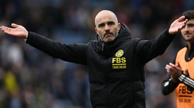 Leicester boss Enzo Maresca