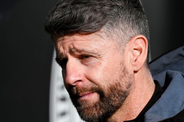 St Mirren manager Stephen Robinson before a cinch Premiership match at the SMiSA Stadium in Paisley, Scotland.