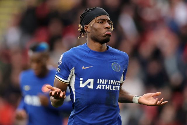 Chelsea forward Noni Madueke