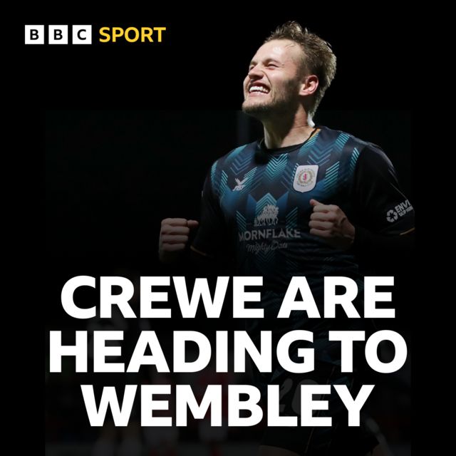 Crewe win graphic