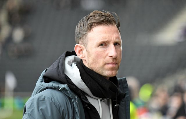 MK Dons head coach Mike Williamson