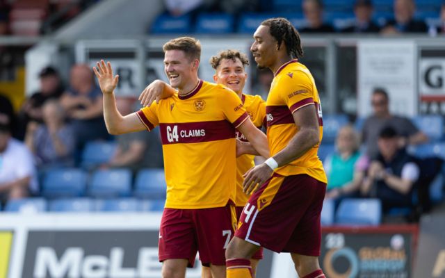 Motherwell move up to seventh place in the Premiership