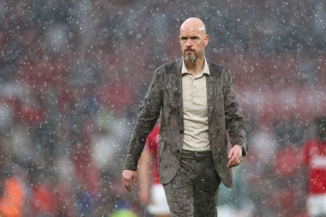 Erik ten Hag the head coach / manager of Manchester United