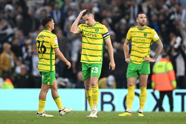 Norwich deflated after conceding third goal