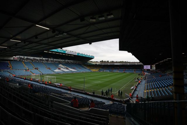 General picture of the inside of Elland Road