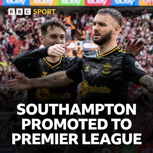 Southampton promoted