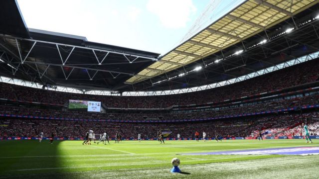 General view inside Wembley stadium