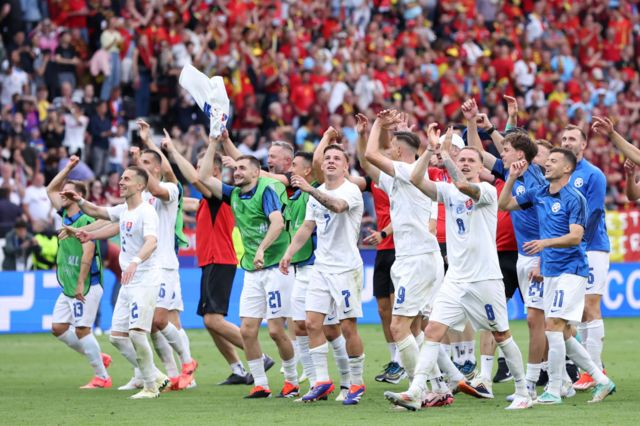 Slovakia celebrate