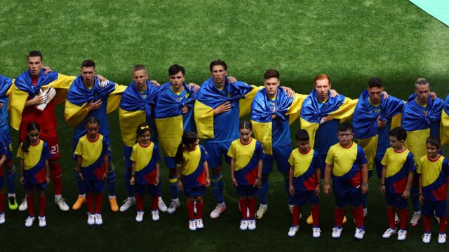 Ukraine players