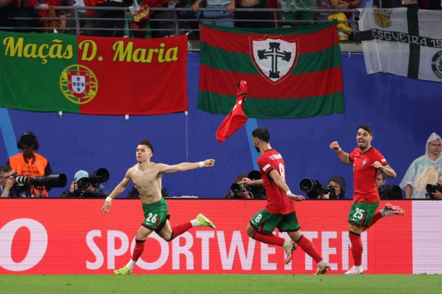 Portugal 2-1 Czech Republic