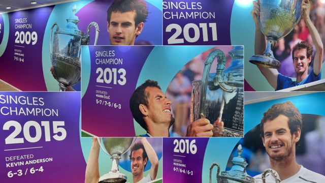 Andy Murray's Queen's titles