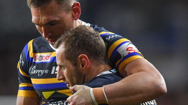 Kevin Sinfield and Burrow