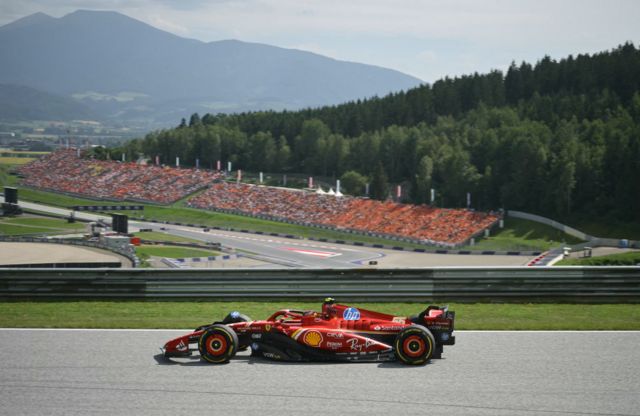 Carlos Sainz at the Austrian Grand Prix