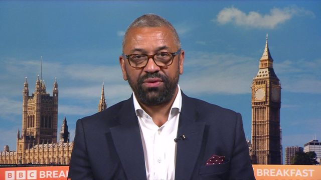 James Cleverly on BBC Breakfast