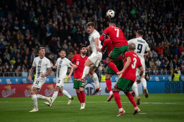 Slovenia beat Portugal 2-0 in Ljubljana