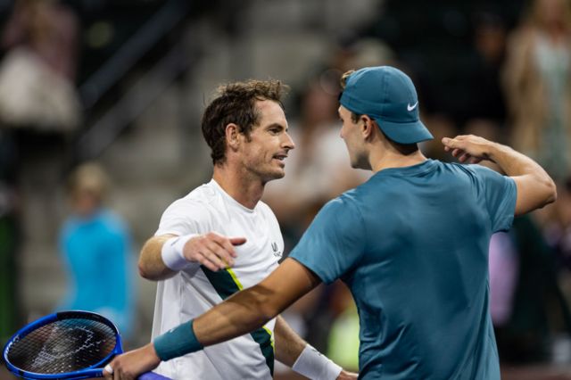 Andy Murray (left) and Jack Draper (right)