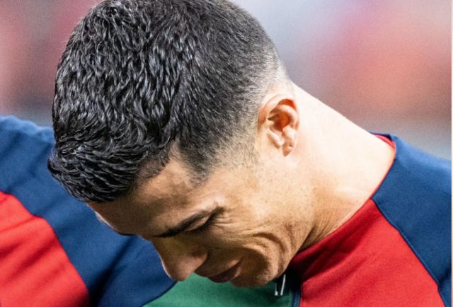 Ronaldo crying - Qatar