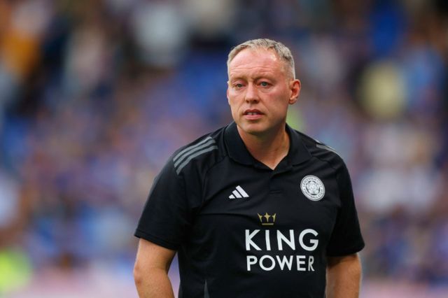 Leicester manager Steve Cooper