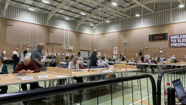 Counting in a sports hall