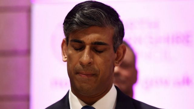 Rishi with eyes closed at count