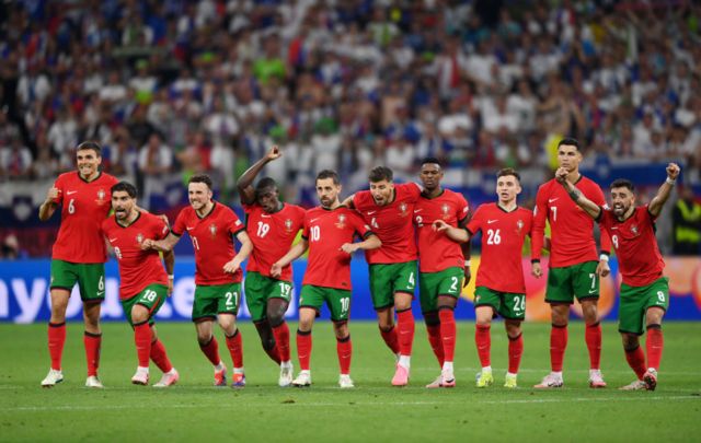 Portugal celebrate