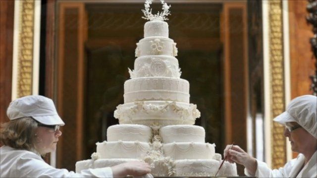 Royal wedding cake