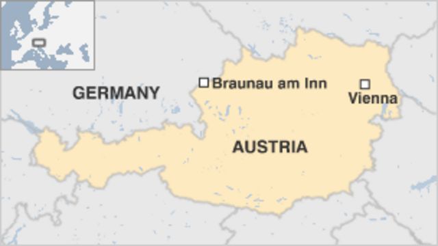 Braunau Am Inn Map Adolf Hitler's Austrian Hometown Revokes Honour Title - Bbc News