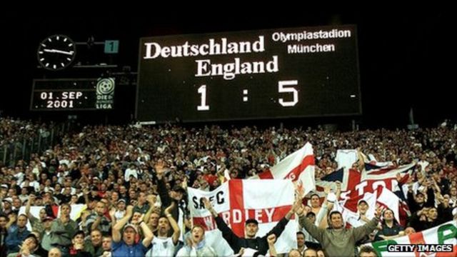 Germany 1 5 England Ten Years On Bbc Sport