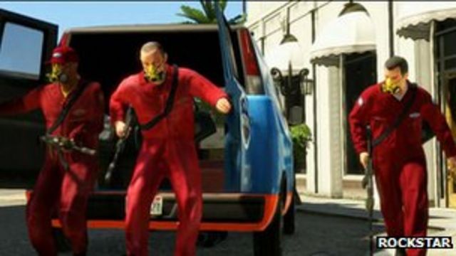 interieur recorder vergiftigen Grand Theft Auto V trailer is revealed by Rockstar - BBC News