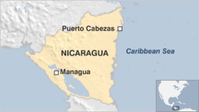 Puerto Cabezas Nicaragua Map Nicaraguan Navy Kills Four 'Drug Dealers' In Boat Chase - Bbc News