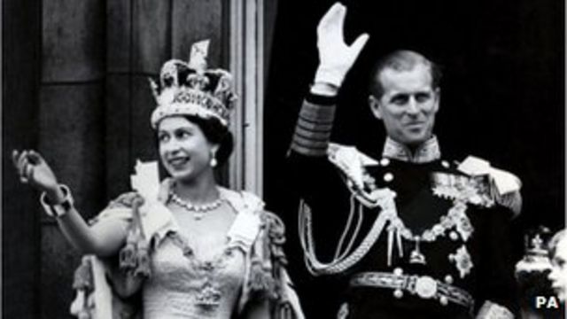 Queen Elizabeth II Coronation 1953 Tea Towel 