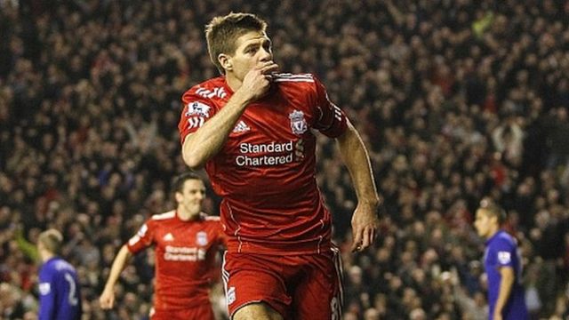 Liverpool Captain Steven Gerrard S Greatest Games Bbc Sport