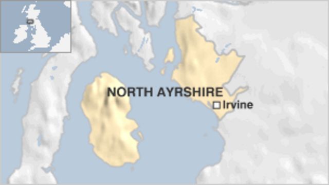 North Ayrshire Council Map North Ayrshire Council - Bbc News