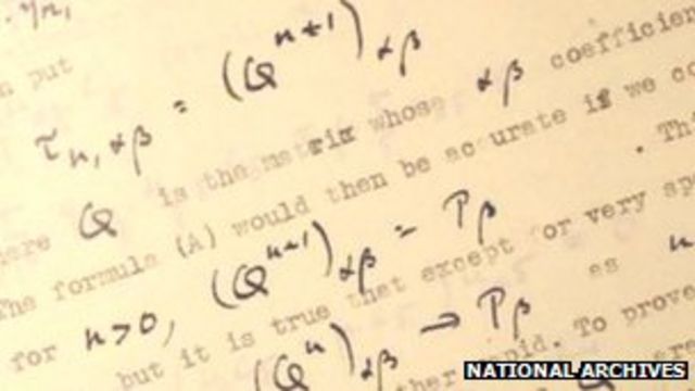 Alan Turing Papers On Code Breaking Released By Gchq c News